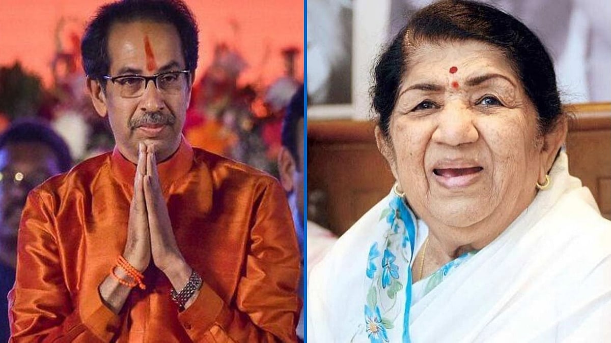 Uddhav Thackeray visited Lata Mangeshkar in the hospital.