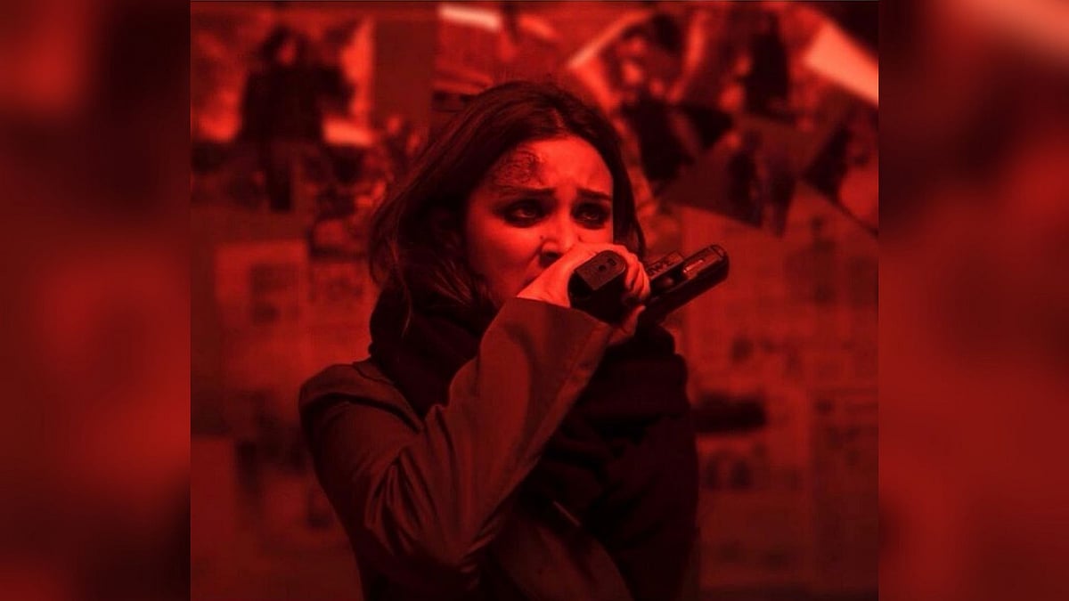 Parineeti Chopra in a still from the Bollywood remake of <i>The Girl on the Train</i>. 
