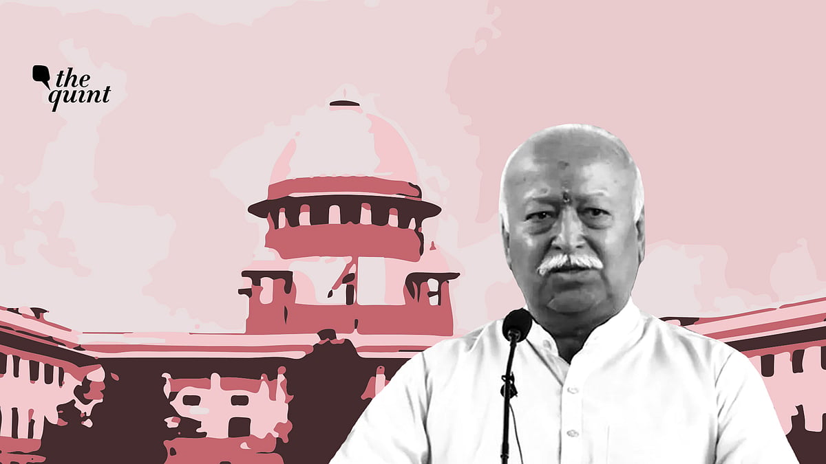 RSS chief Mohan Bhagwat Bhagwat said that after the judgment, “Fighting and disputes are now over.” 
