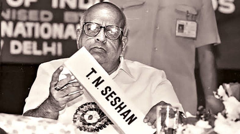 Ex-CEC Tirunellai Narayana Seshan died of cardiac arrest in Chennai. 