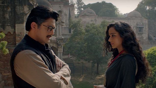Jisshu Sengupta and Tuhina Das in a still from <i>Ghawre Bairey Aaj</i>.
