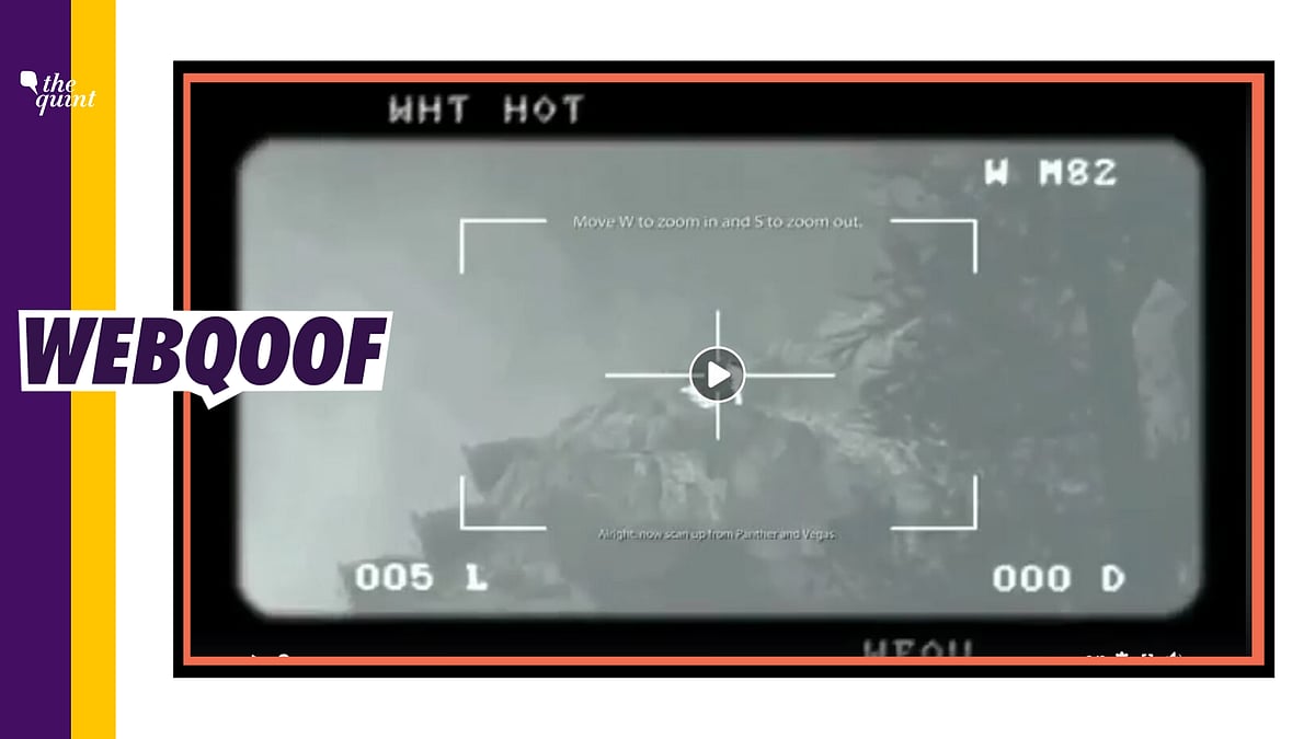 A viral video on social media is being shared with a claim that it shows US forces killing terrorists.