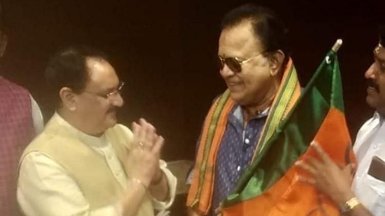 Radha Ravi joining the BJP. 