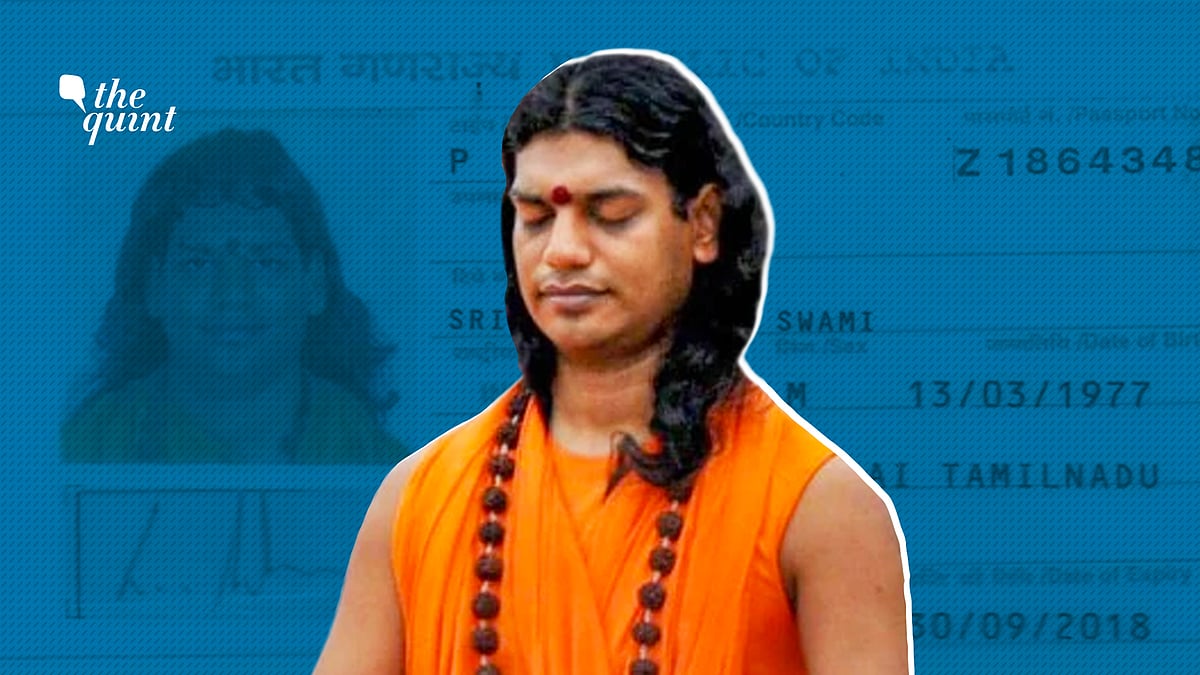 File image of rape-accused Nithyananda.&nbsp;