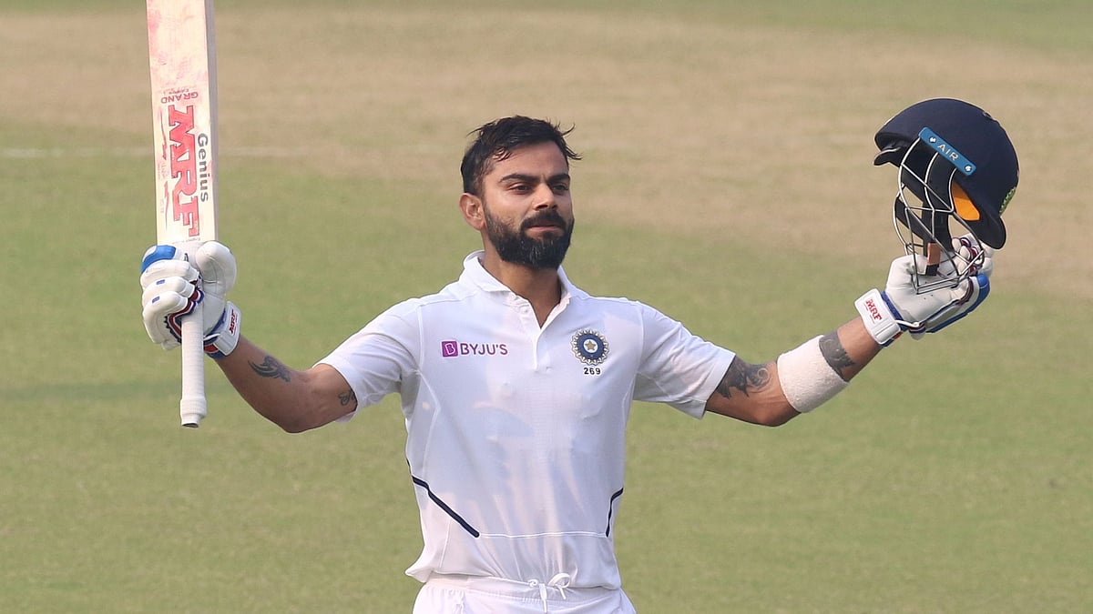 Virat Kohli scored a century in the Day-Night Test against Bangladesh.
