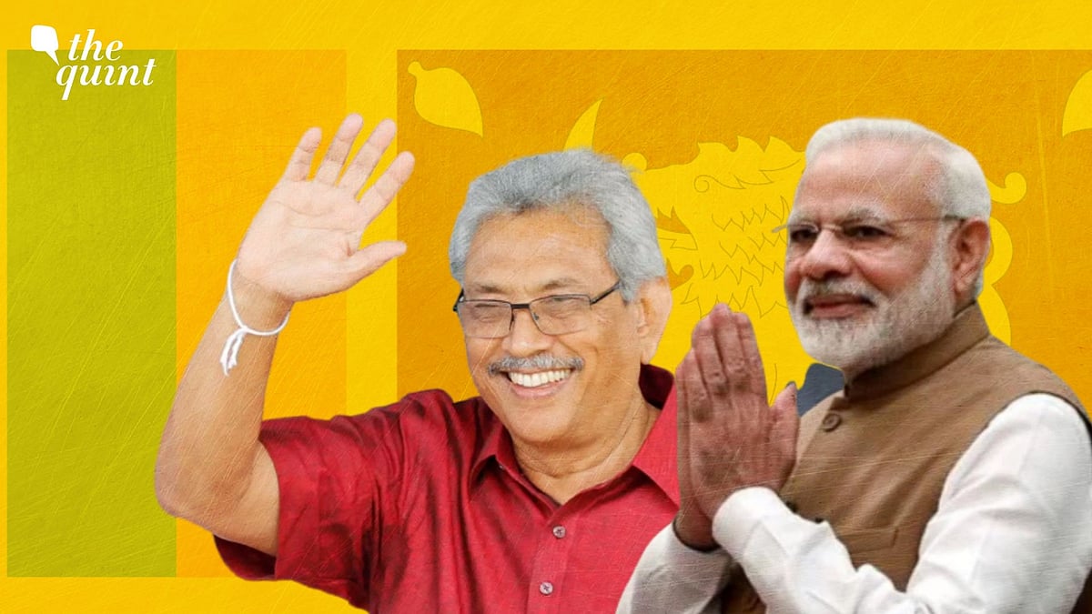 This is the first official visit by Sri Lankan President Gotabaya Rajapaksa since he was elected.