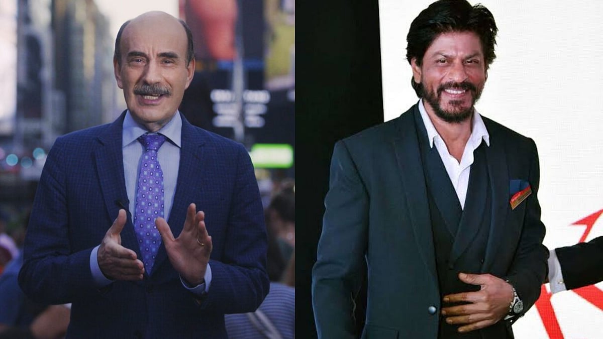 Tom Brook was in Mumbai to interview Shah Rukh Khan.
