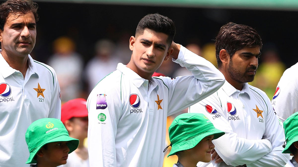 File photo of Pakistan Pacer, Naseem Shah.