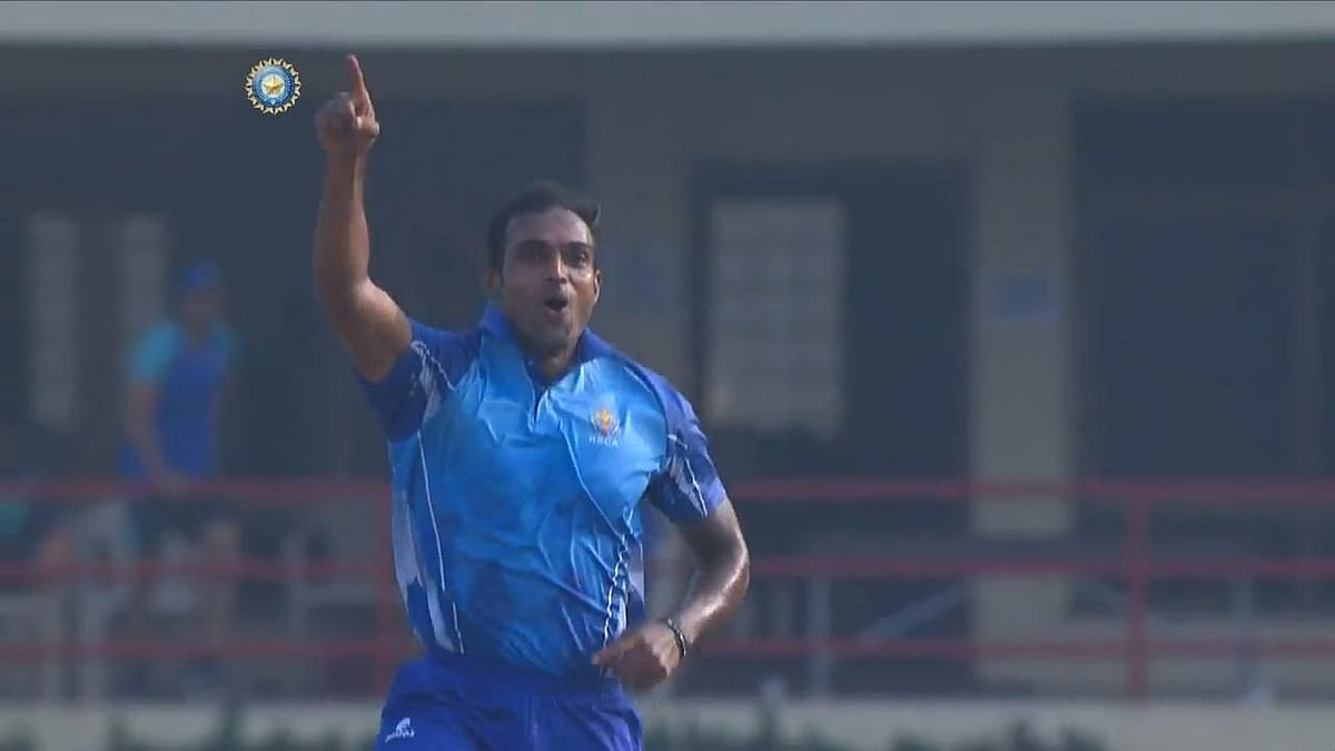 File photo of Abhimanyu Mithun.