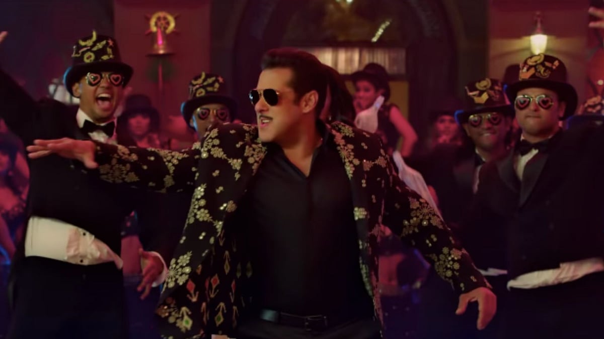 A still from <i>Dabangg </i>song ‘Munna Badnaam Hua’