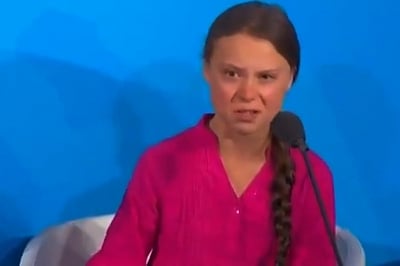 New York: Swedish teenage climate activist Greta Thunberg addresses during the Climate Action Summit 2019 at the 74th session of the UN General Assembly (UNGA 74) at United Nations on Sep 23, 2019.