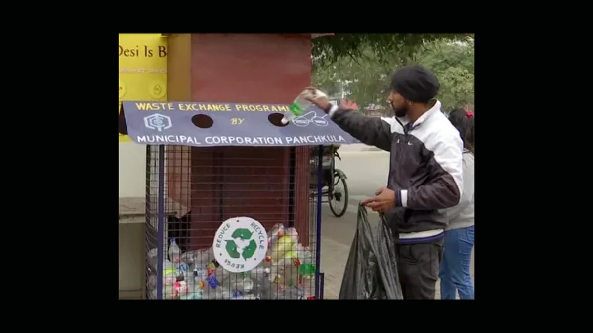 The corporation’s ‘Waste Exchange Programme’, started on 1 November, is a step to make Panchkula plastic-free.