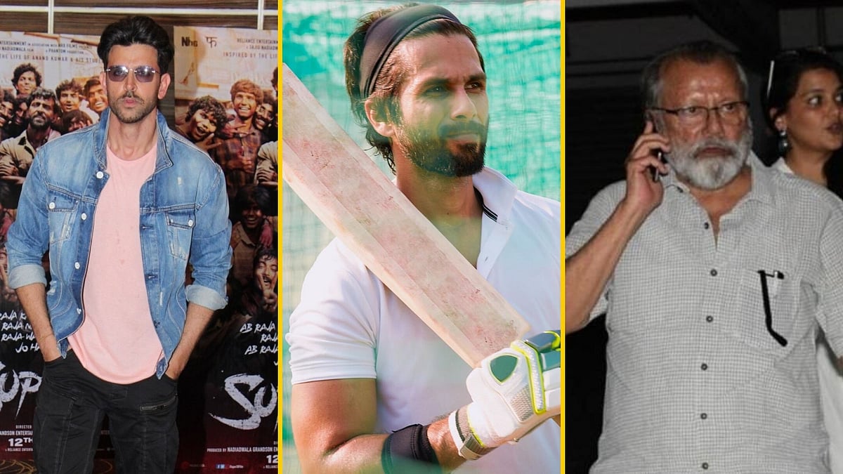Hrithik Roshan has reacted to Akshay beating him at the BO; Pankaj Kapur has been cast in Shahid Kapoor-starrer <i>Jersey.</i>
