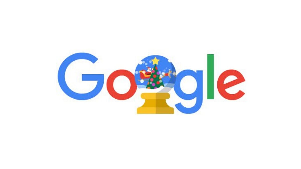 Google doodle celebrates holiday season 2019. 