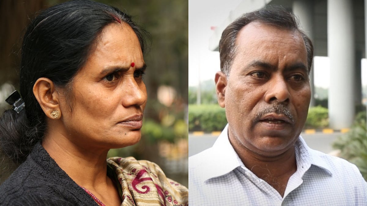 (From left to right) Asha Devi, Nirbhaya’s mother & Nirbhaya’s father. 