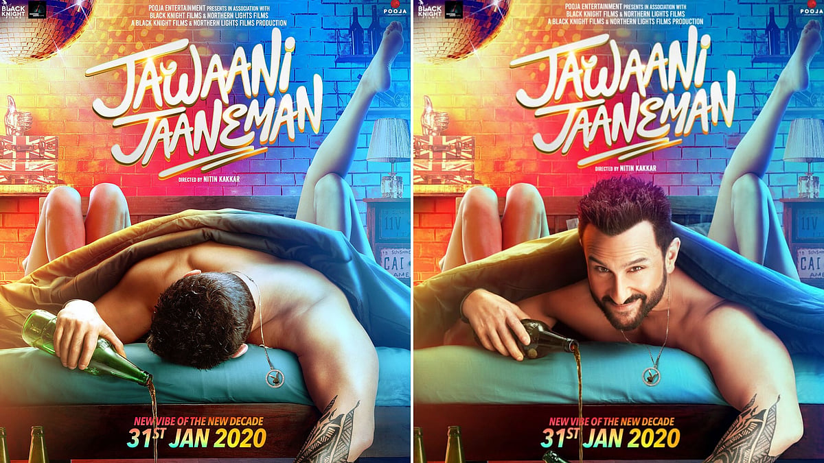 Saif Ali Khan in posters from <i>Jawaani Jaaneman</i>
