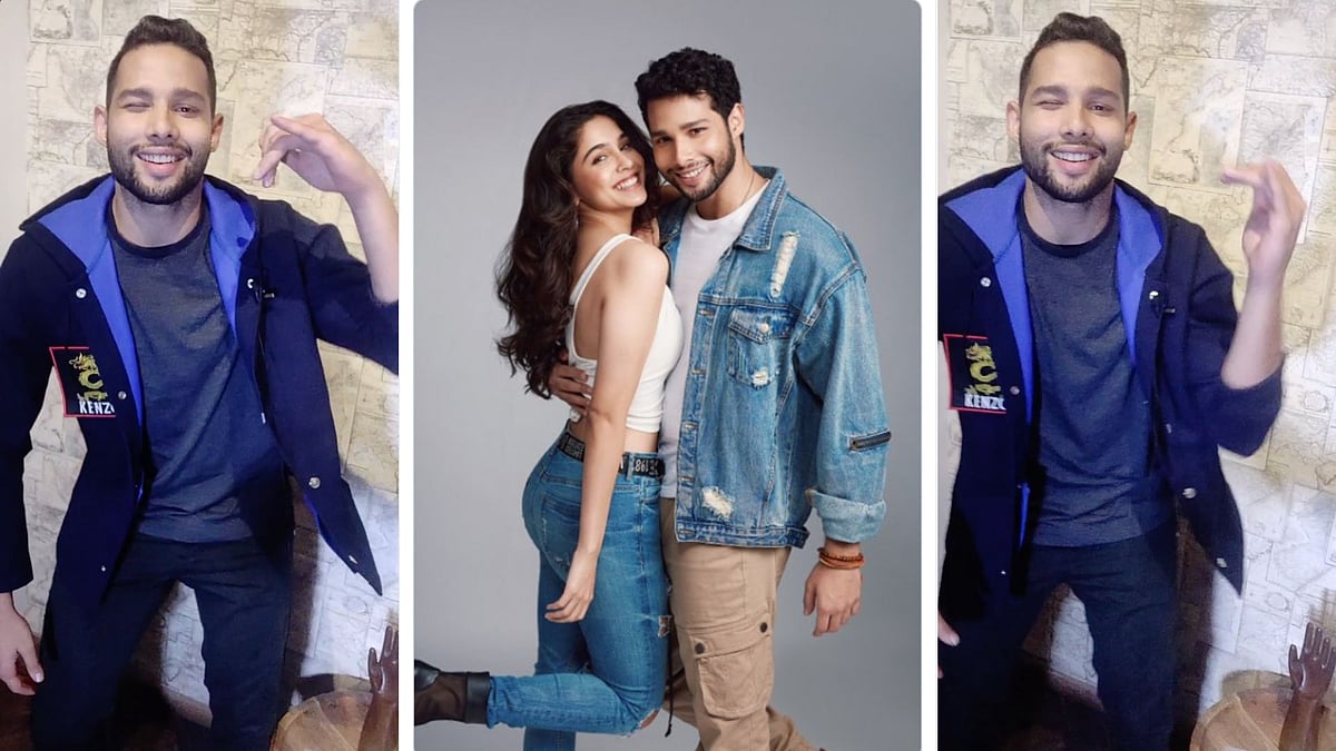 Siddhant Chaturvedi dancing to ‘Kajra Re’.