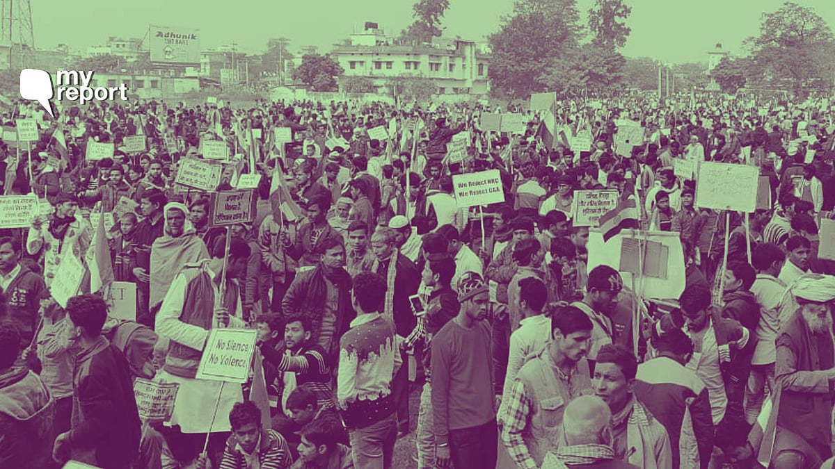 A March to Protest Against CAA and NRC.