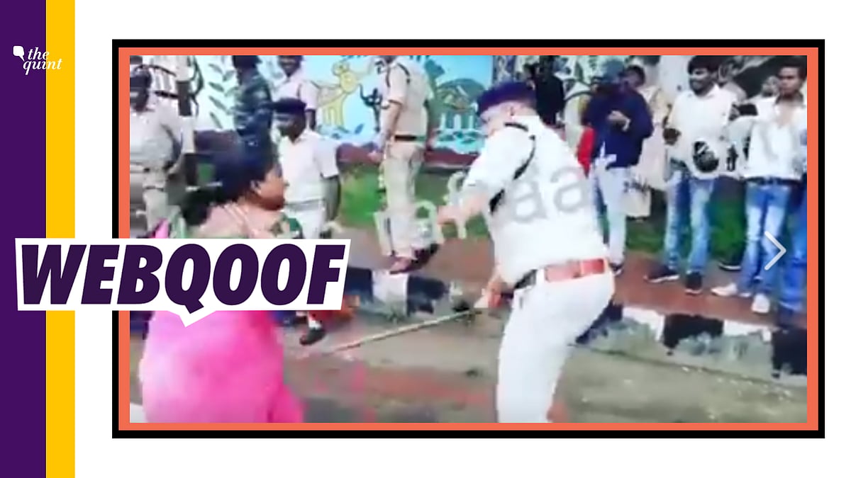 A video circulating on social media falsely claimed that it is from the protest against Citizenship (Amendment) Act.