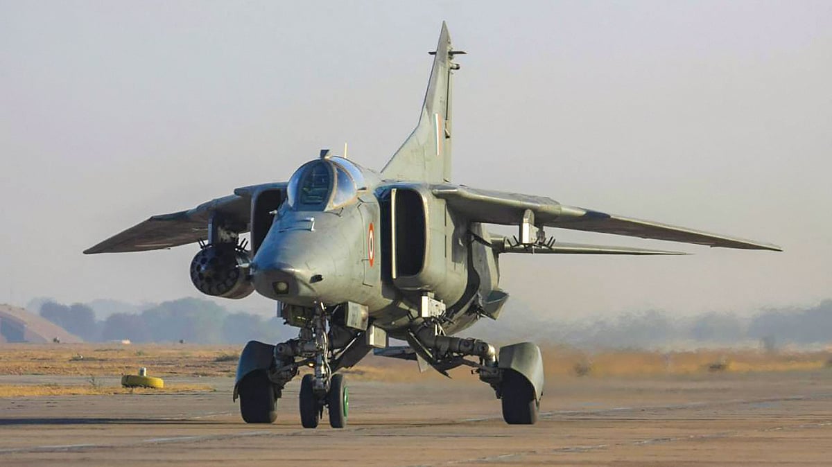 An undated picture of MiG-27.