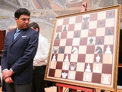 Viswanathan Anand, the Indian Chess Grandmaster