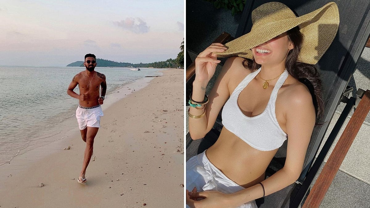 KL Rahul and Athiya Shetty are currently holidaying in Thailand. 