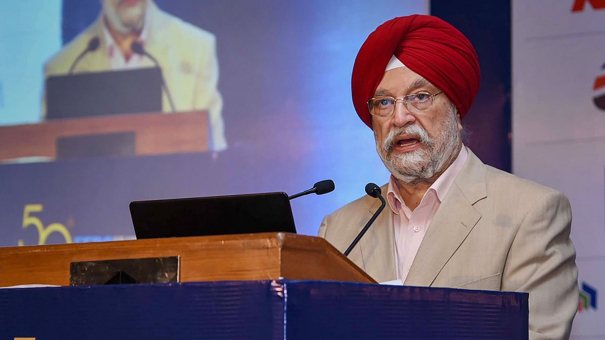 Union Minister Hardeep Singh Puri.