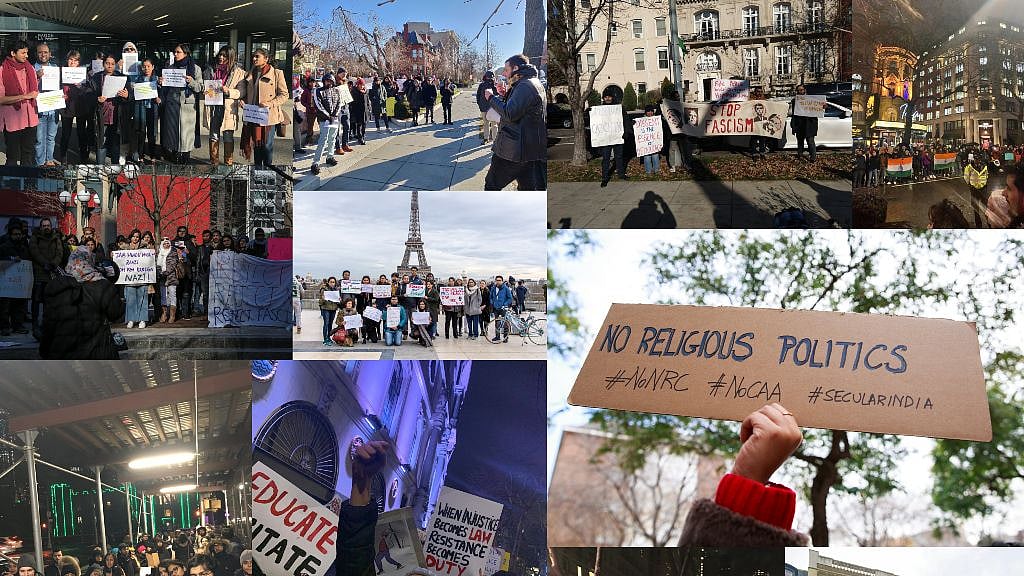 Indians living across the world are protesting against CAA and NRC.