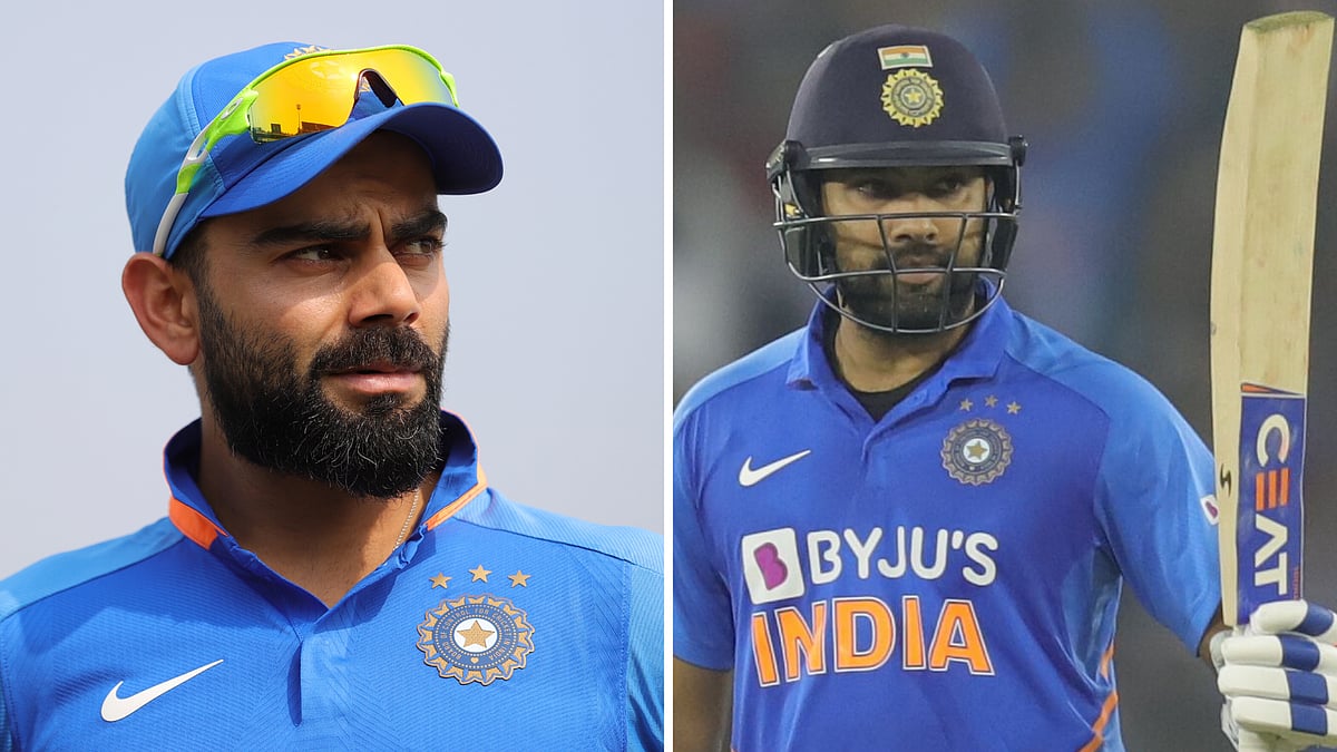 Rohit Sharma is also at the top spot in the calendar run-scoring charts in ODIs with 1490 while Virat Kohli is the hghest run-getter for the fourth year.