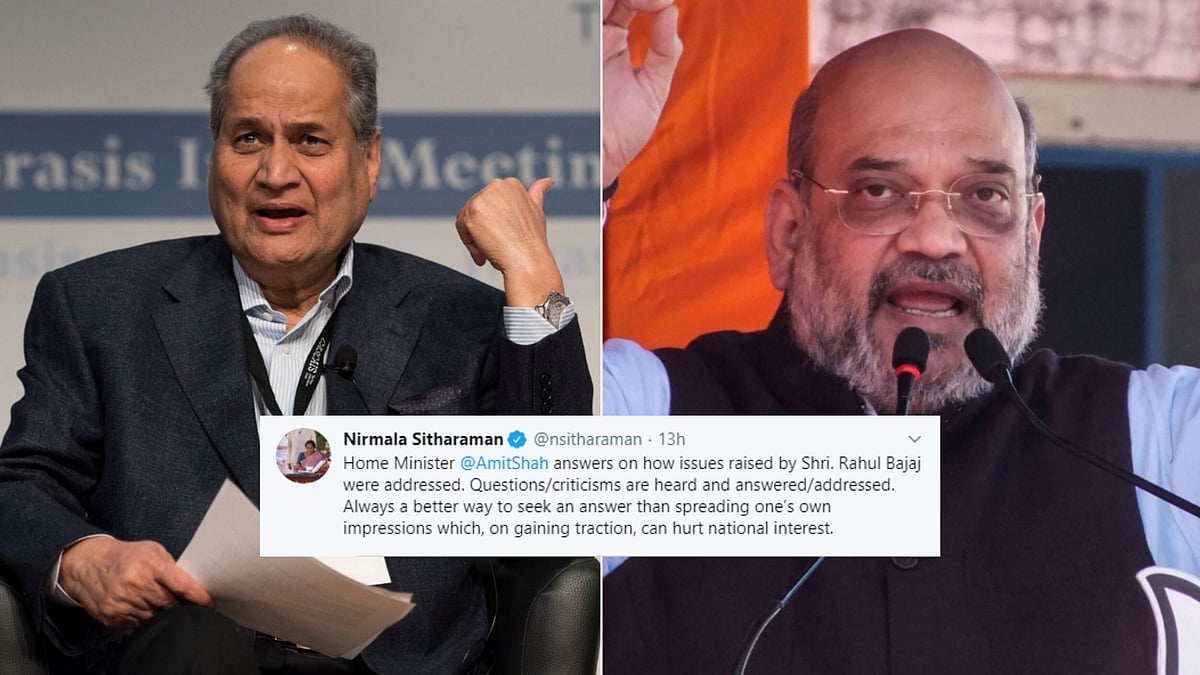 BJP ministers and its IT Cell head responded to Bajaj’s concerns