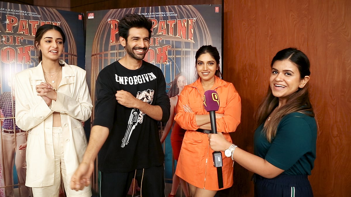 Kartik Aaryan comments on the sexism in his films. 