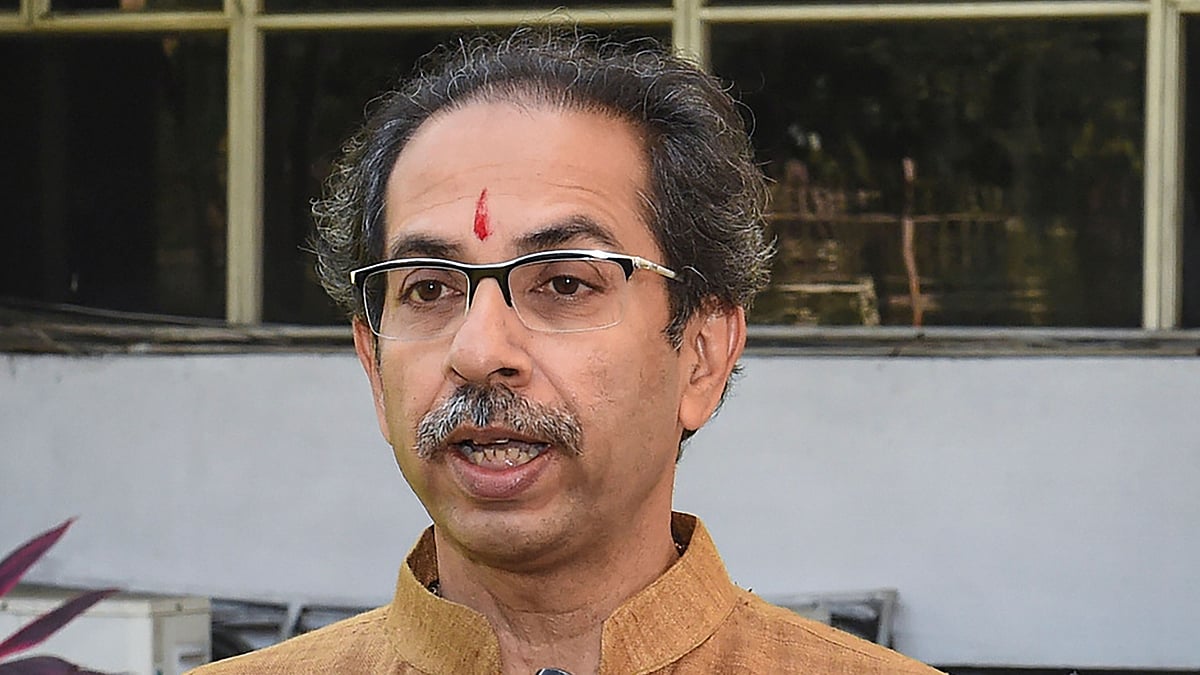 Maharashtra CM Uddhav Thackeray.