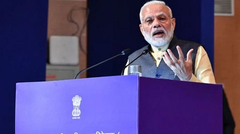 PM Modi speaking at a DGP/IGP conference at Pune on Sunday.
