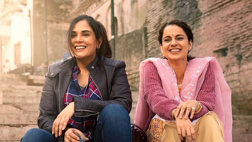 Kangana Ranaut in a poster from <i>Panga</i>.