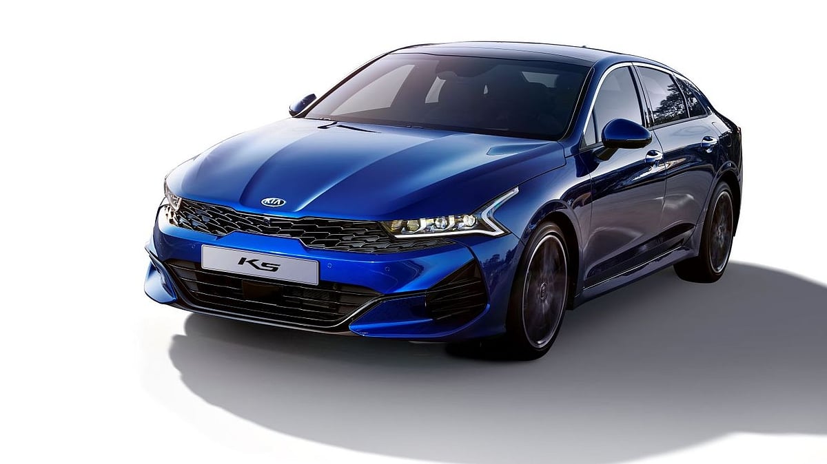 The Kia K5 sedan is an evolution of the Kia Optima.
