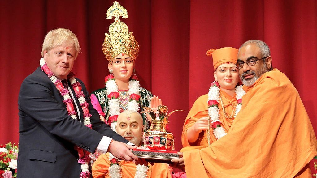 Prime Minister Johnson vowed to partner with his Indian counterpart Prime Minister Narendra Modi on his mission to build a new India.