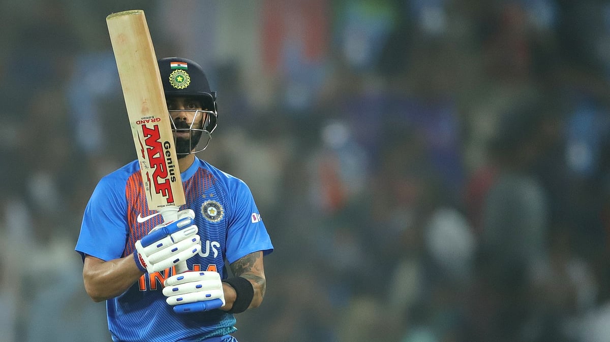 Virat Kohli scored unbeaten 94 off 50 balls including six sixes and four boundaries helped India get to 209 with eight balls and six wickets to spare.