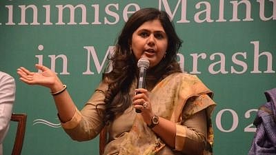 File image of BJP leader Pankaja Munde.