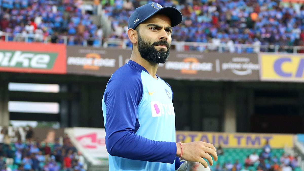 Virat Kohli also took a stunning catch at the boundary line to dismiss Shimron Hetmyer.