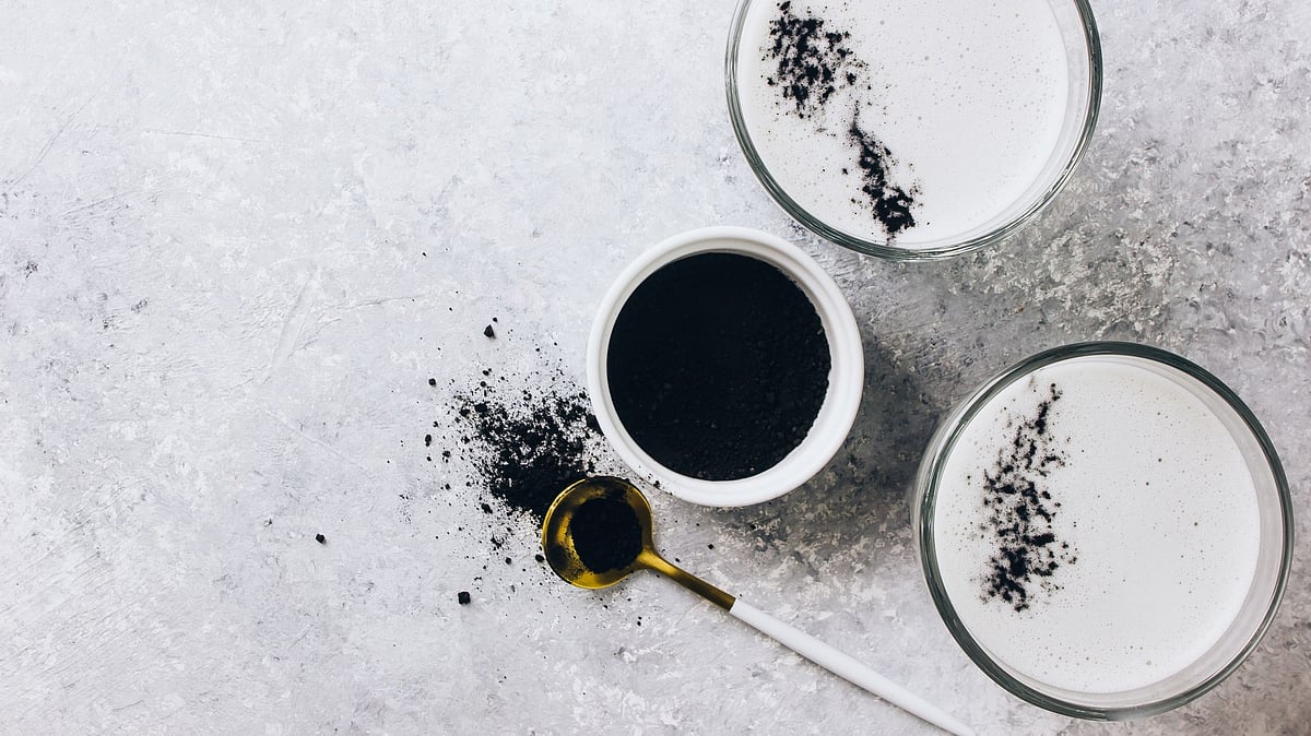 Charcoal Latte? No thanks! 