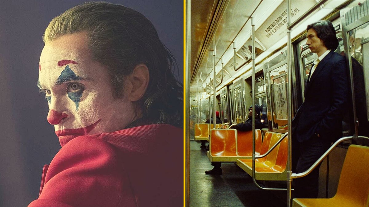 Stills from <i>Joker </i>and <i>Marriage Story</i>