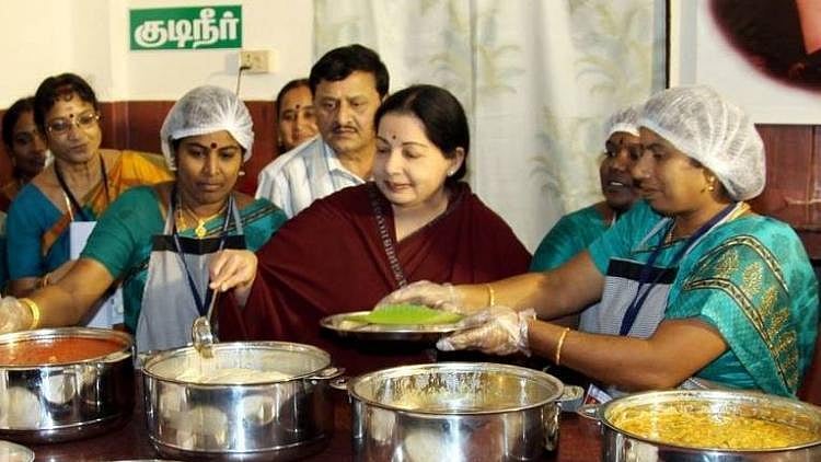 Tamil Nadu government has set aside Rs 100 crore for Amma Unavagam, the subsidised canteens, in its election year budget. 