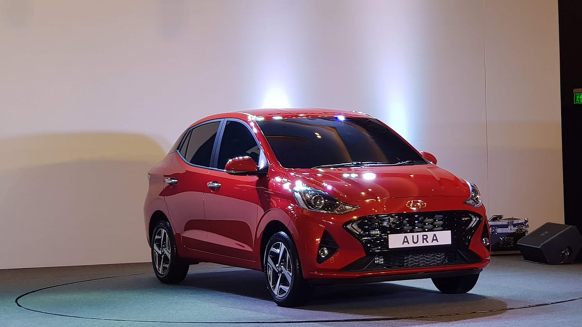 The Hyundai Aura sedan comes with three engine choices.