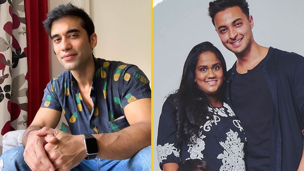 Actor Kushal Punjabi; Arpita Khan and Aayush Sharma.
