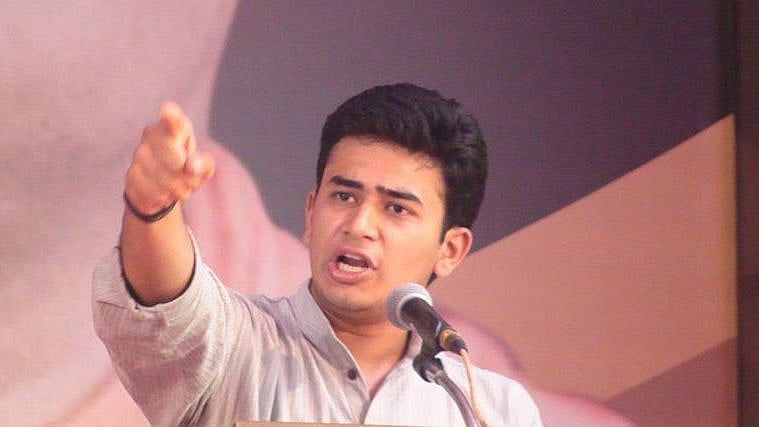 File image of Bengaluru MP Tejasvi Surya.