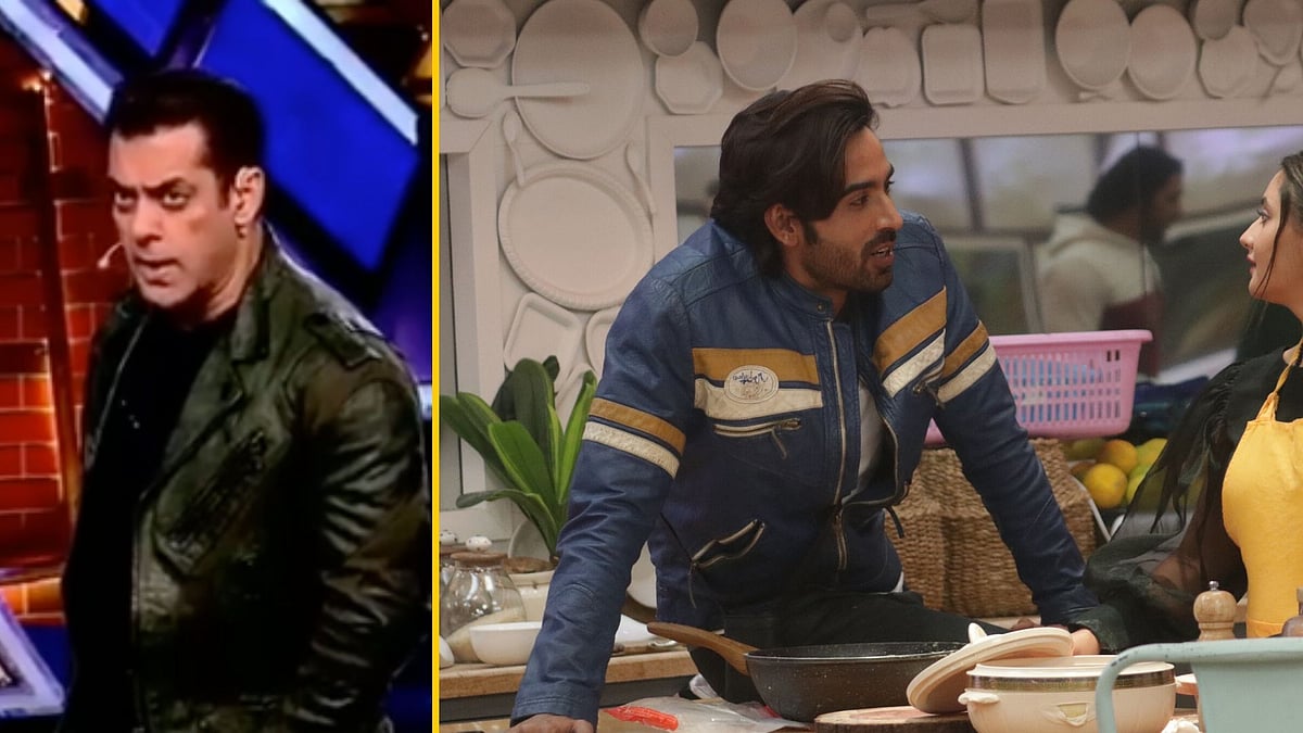 Salman Khan reprimands Arhaan Khan in <i>Bigg Boss Weekend Ka Vaar.</i>