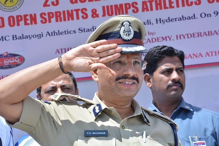 Cyberabad Police Chief, VC Sajjanar.