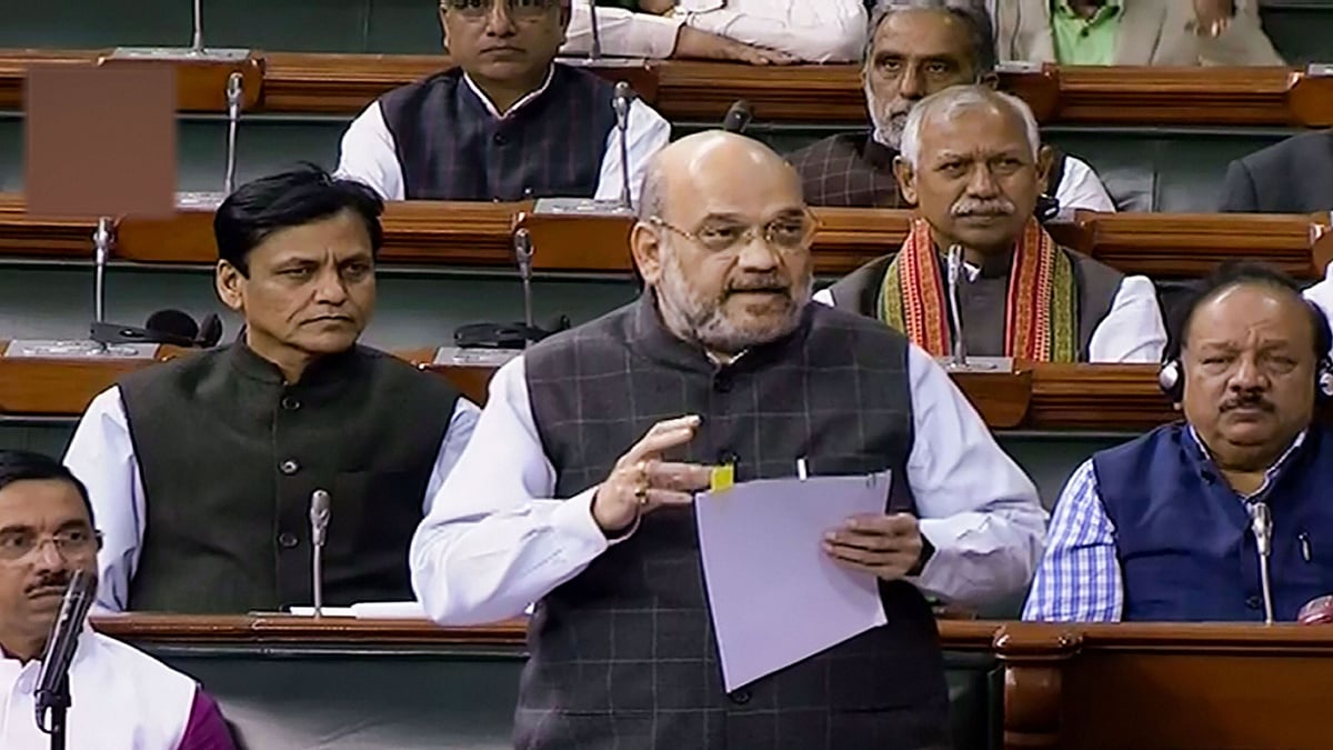 A federal US commission on international religious freedom sought American sanctions against Home Minister Amit Shah if the bill is passed by both houses of the Indian Parliament.
