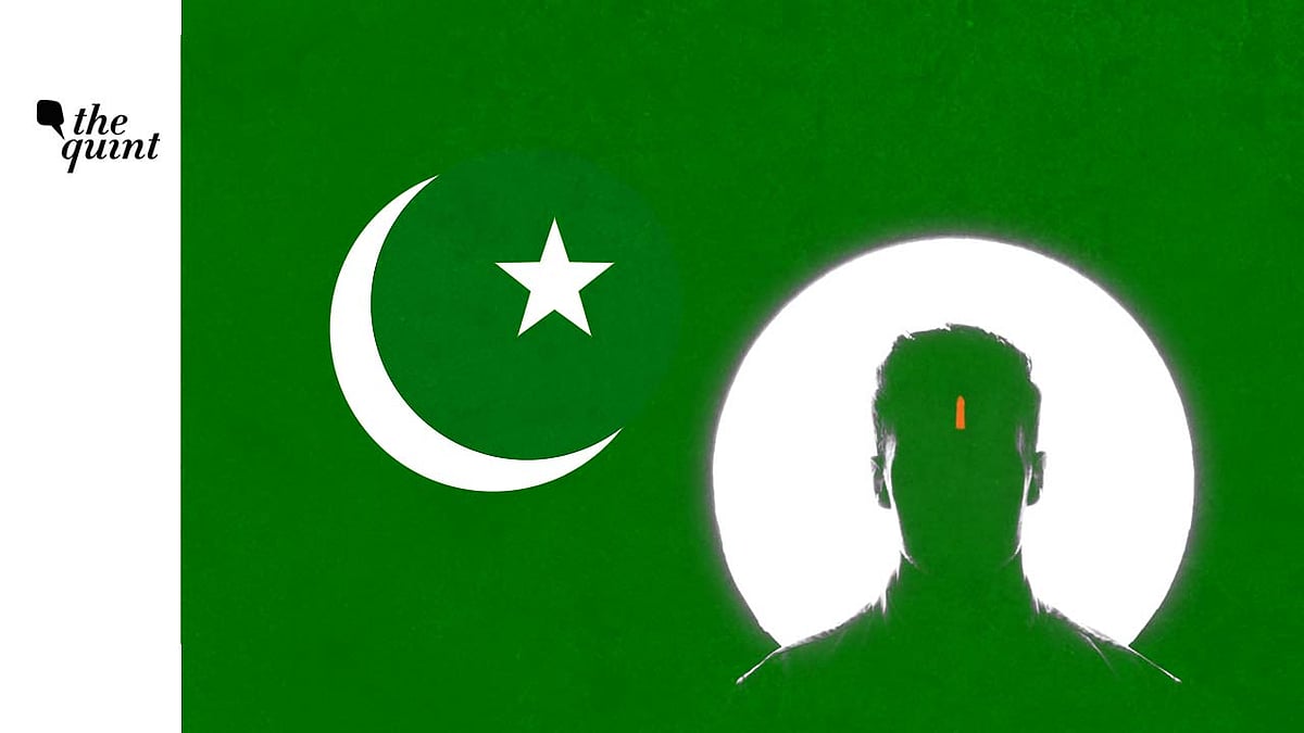 Image of Pakistan flag and a Hindu man used for representational purposes.