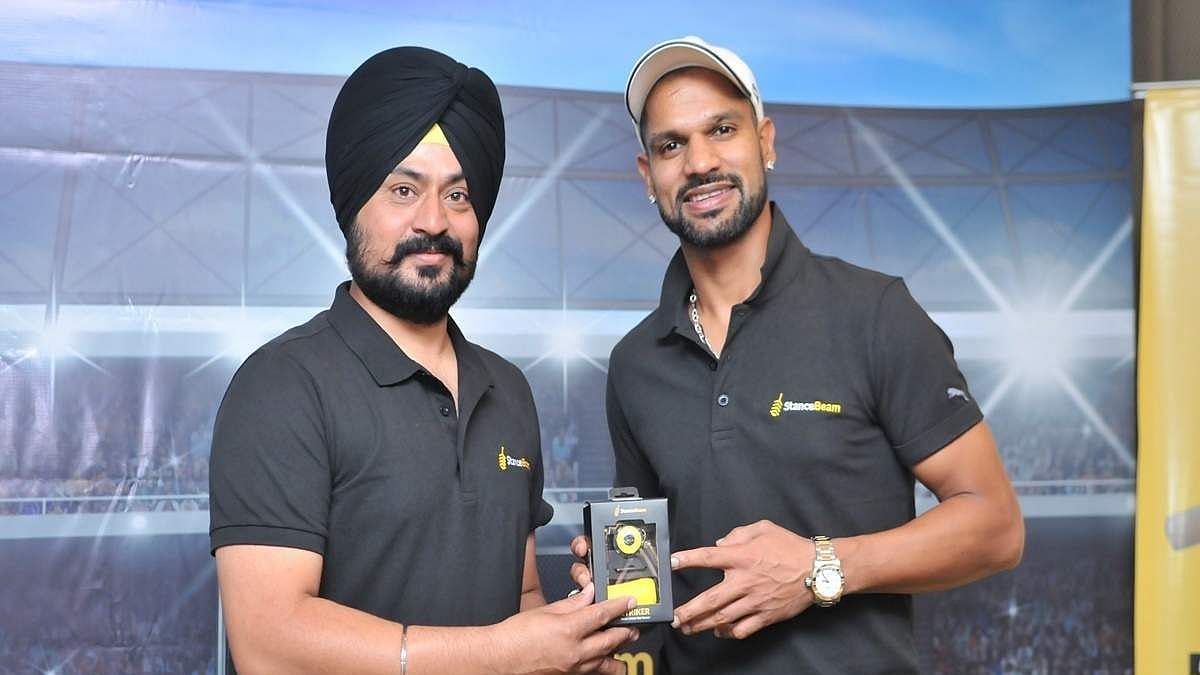 Shikhar Dhawan, last month, launched StanceBeam’s flagship product, the StanceBeam Striker, a smart cricket bat sensor.